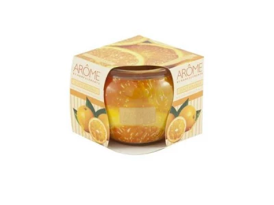 Arome Vonná sviečka v skle Juicy Orange 85 g