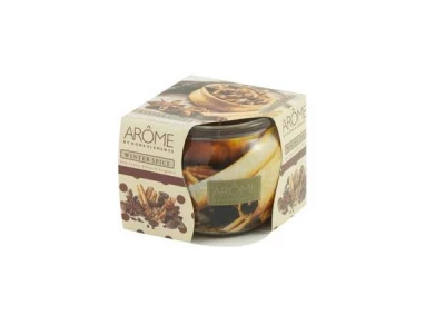 Arome Vonná svíčka ve skle Winter Spice 85 g