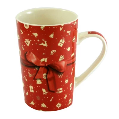 HOME ELEMENTS Porcelánový - vánoční hrnek 440 ml