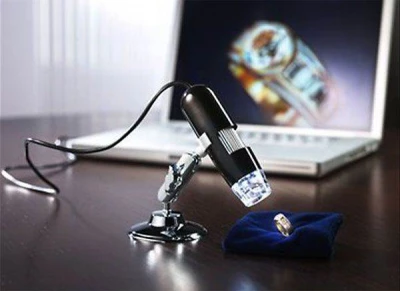ISO USB digitální mikroskop k PC, 50-500x