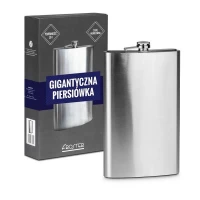 Froster Obří placatka 1.9 L stříbrná