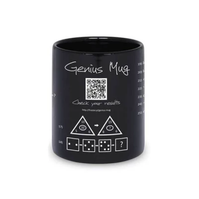 Froster Gigantický hrnek Génius 900 ml černý