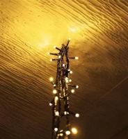ISO Vánoční řetěz 200 LED HQ 11m - Teplá bílá