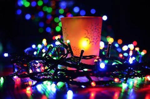 ISO Vánoční řetěz 300 LED HQ 14m - Multicolor