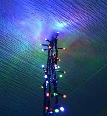 ISO Vánoční řetěz 300 LED HQ 14m - Multicolor