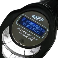 ISO MP3 / FM transmitter - přehrávač MP3 do auta