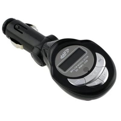 ISO MP3 / FM transmitter - přehrávač MP3 do auta