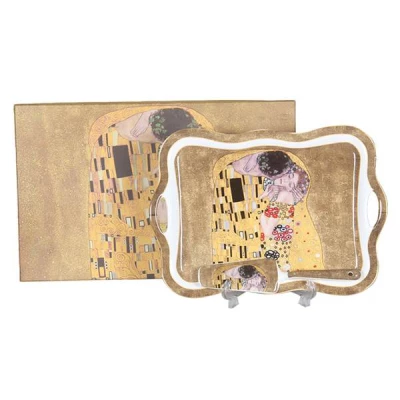 Tác a lopatka na dort, Klimt