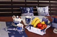 Home Elements Porcelánový hrnek, 300 ml, Námořnický
