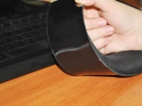 Gelware gelová podložka před klávesnici černá
