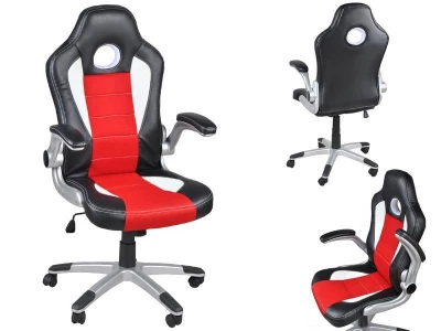 Malatec 2740 Kancelářská židle sportovní design červená