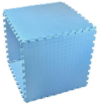 EVA Pěnový koberec 60 x 60cm - 4 ks Modrá