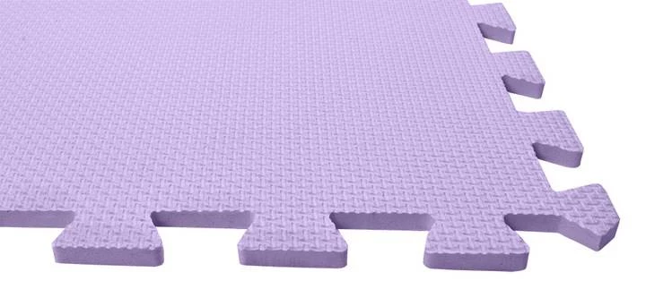 EVA Pěnový koberec 60 x 60cm - 4 ks Fialová