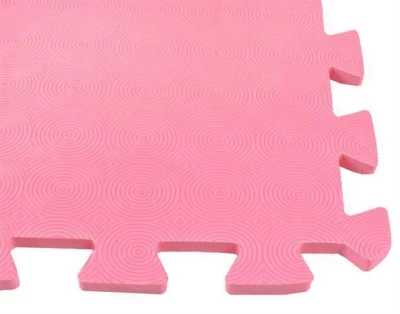 EVA Pěnový koberec 60 x 60cm - 4 ks Růžová