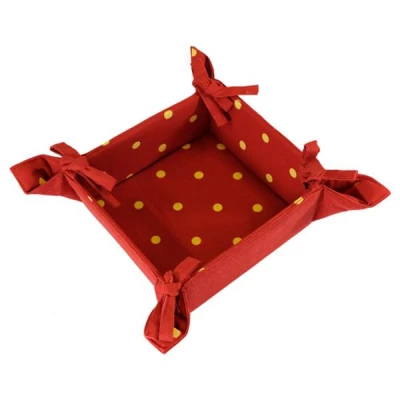 Košík 34*34 cm, Červená kočka
