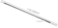 ISO Rozpěrná teleskopická tyč chrom 110 - 200 cm