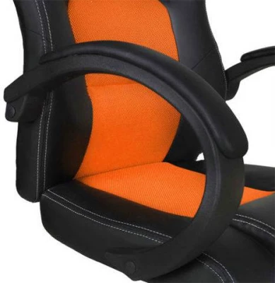 Malatec 2737 Kancelářská židle sportovní design oranžová Basic