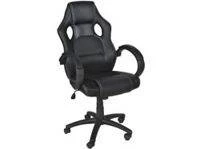 Malatec 2734 Kancelářská židle sportovní design černá Basic
