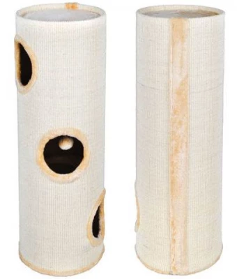 Malatec 2797 Škrabadlo pro kočky 100x36 cm, trojposchoďová věž béžová