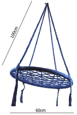 KIK Houpací kruh 60 cm modrá
