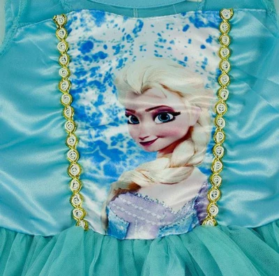 KIK Elsa šaty Frozen Ľadové kráľovstvo 120 cm