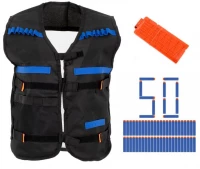 KIK ZX20 Taktická vesta Nerf s příslušnstvím