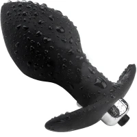 Sensual Vibrační anální kolík 9.5 cm, černá