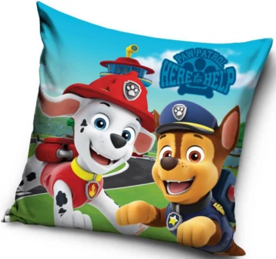 Javoli Povlak na vankúš Tlapková patrola - Paw Patrol 40 x 40 cm Here to Help