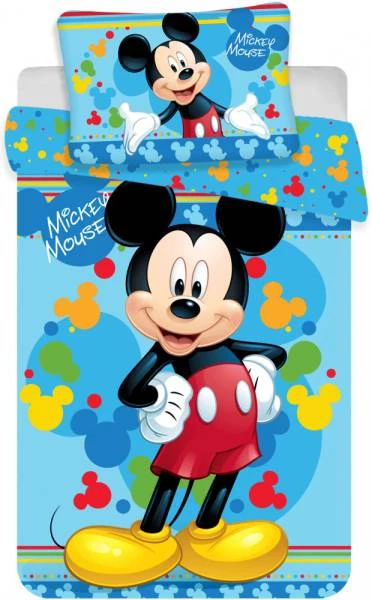 Javoli Dětské bavlněné povlečení Disney Mickey 100×135cm, 40×60 cm 