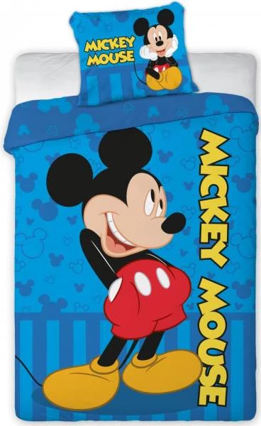 Javoli Detské bavlnené obliečky Disney Mickey 100 × 135cm, 40 × 60 cm II