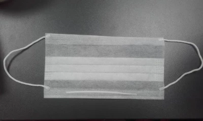 ISO Hygienická rouška na ústa dvouvrstvá 1 ks
