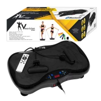 GT F51 Vibrační plošina Bluetooth s příslušenstvím černá