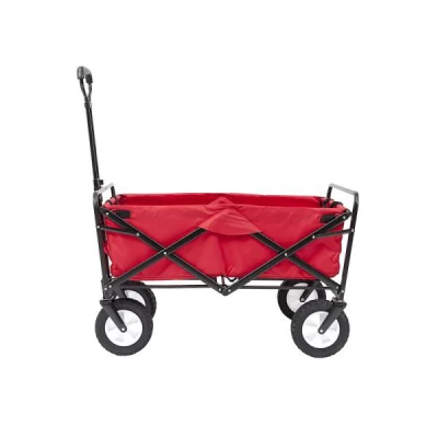 Carruzzo O4A Zahradní přepravní vozík skládací červený