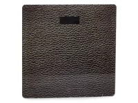 Verk 17097 Digitální osobní váha skleněná LCD 180Kg/100g černozlatá