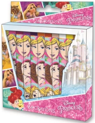 Javoli Disney Princess voskovky 24 kusov