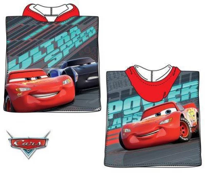 Javoli Pončo Disney Cars 50 x 100 cm