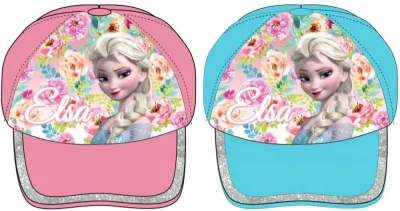 Javoli Dívčí kšiltovka Disney Frozen Elsa vel. 54 modrá