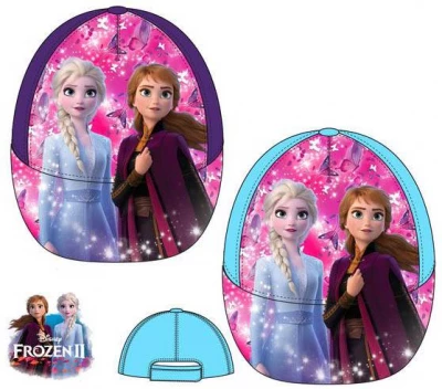 Javoli Dívčí kšiltovka Disney Frozen vel. 52 světle modrá I