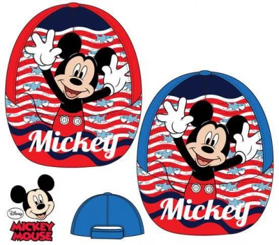 Javoli Šiltovka Disney Mickey veľ. 52 červená