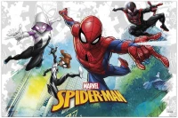 Javoli Plastový ubrus Spiderman Team Up 120 x 180 cm