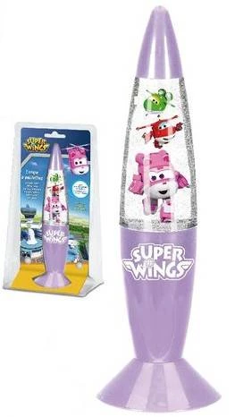 Javoli Mini LED Lampička Super Wings fialová