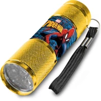 Javoli Dětská hliníková LED svítilna Spiderman