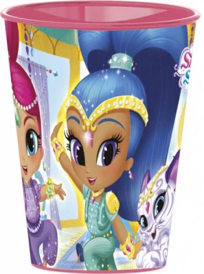 Javoli Plastový kelímok Shimmer and Shine 260 ml