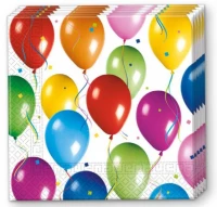 Javoli Ubrousky Létající balónky 33x33 cm, 20 ks