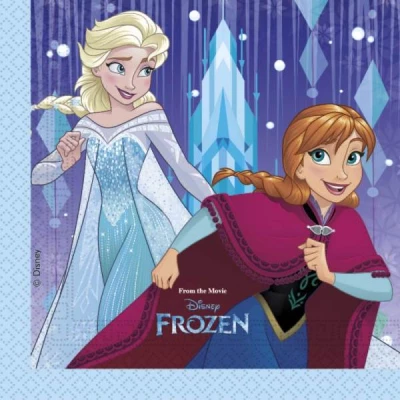 Javoli Ubrousky Disney Frozen 33x33 cm, 20 ks II