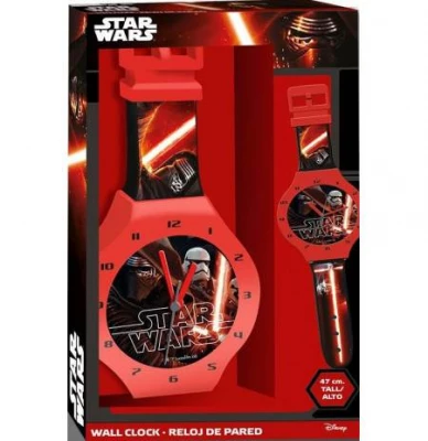 Javoli Detské nástenné hodiny Star Wars 47 cm
