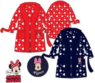 Javoli Dětský župan Disney Minnie vel. 116 cm červený