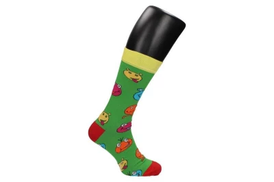 Happy Veselé ponožky Žába vel. 36-40 zelené