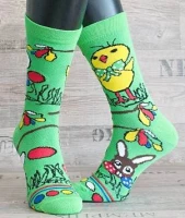 Happy Veselé ponožky Hody hody vel. 41-46 zelené
