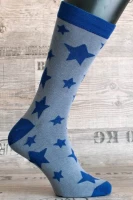 Happy Veselé ponožky Hviezda vel. 36-40 modré